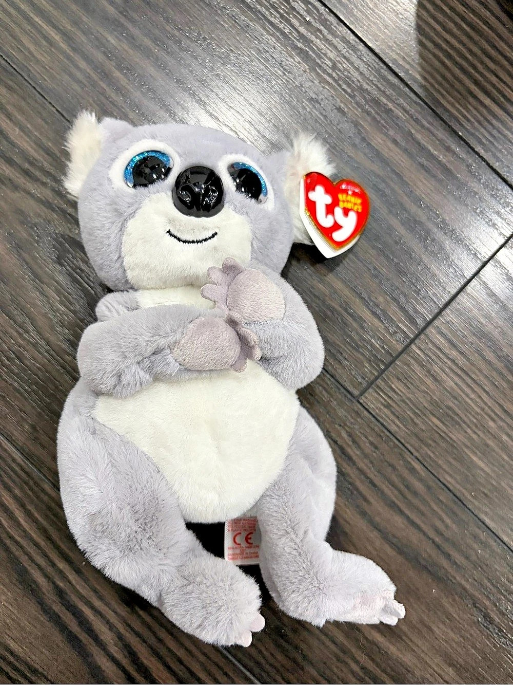 Ty Melly the Koala Plush Gray & White
